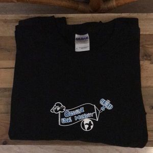 Unisex Gildan Cotton T Shirt Black XL New